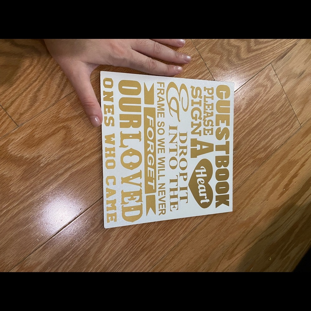 Wedding Guestbook Sign